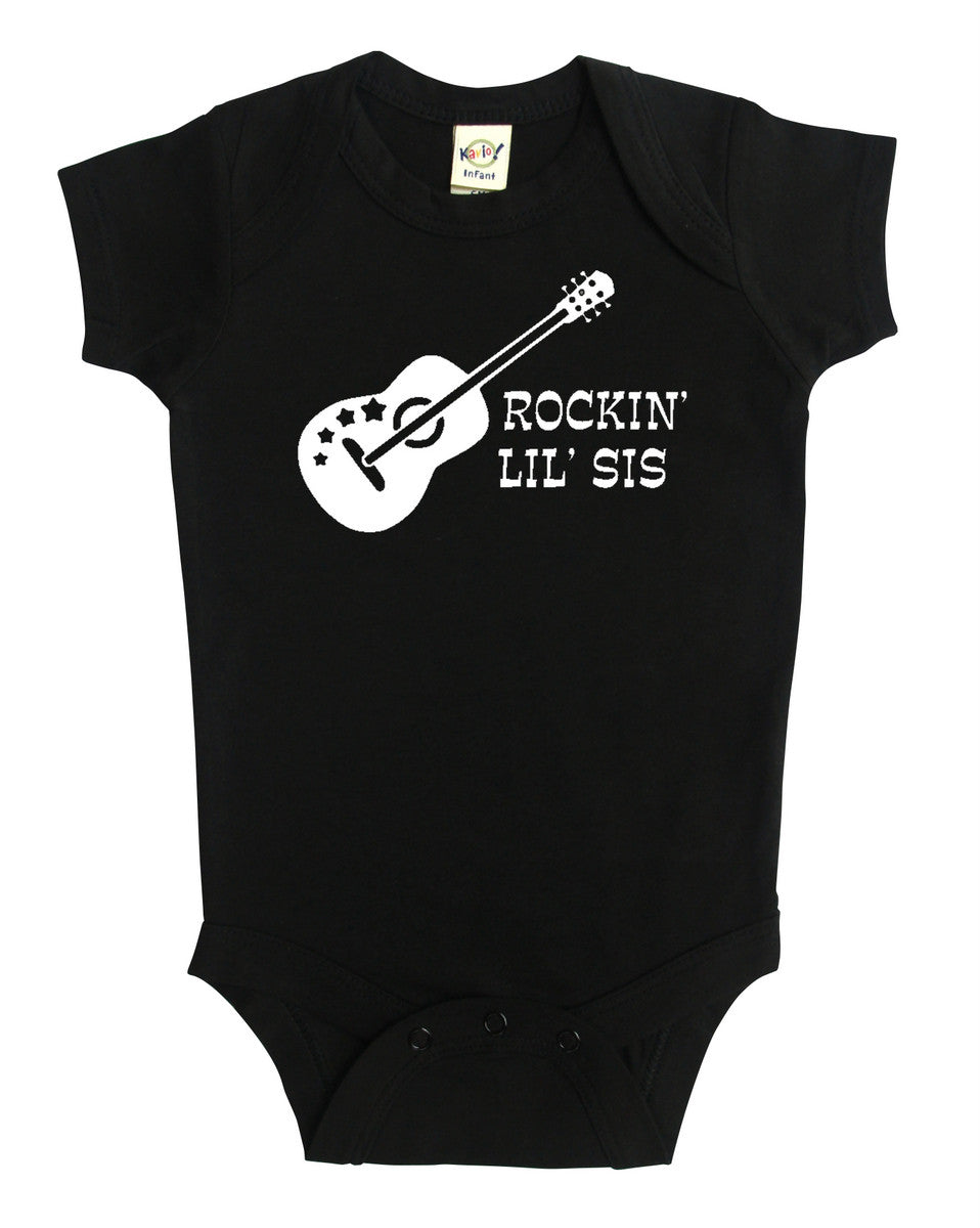 Rockin' Lil' Sis Baby Bodysuit