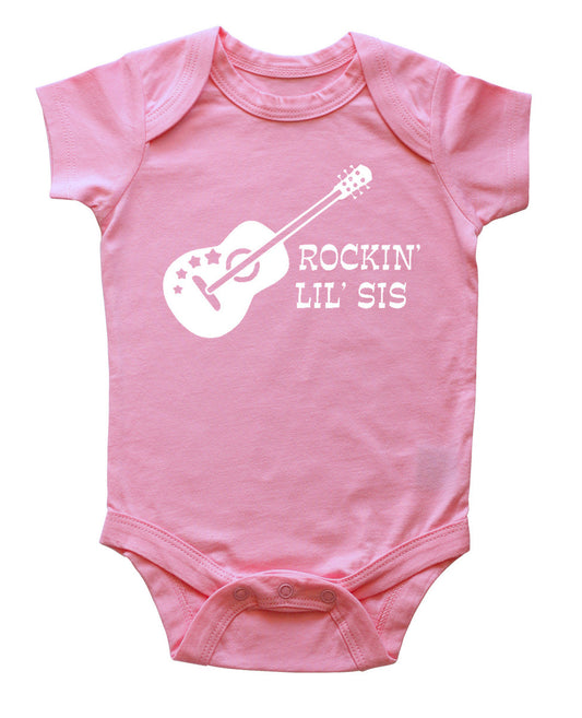 Rockin' Lil' Sis Baby Bodysuit