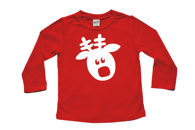 Rudolph Long Sleeve T-shirt - Christmas 14-16 (L) Long Sleeve T-shirt
