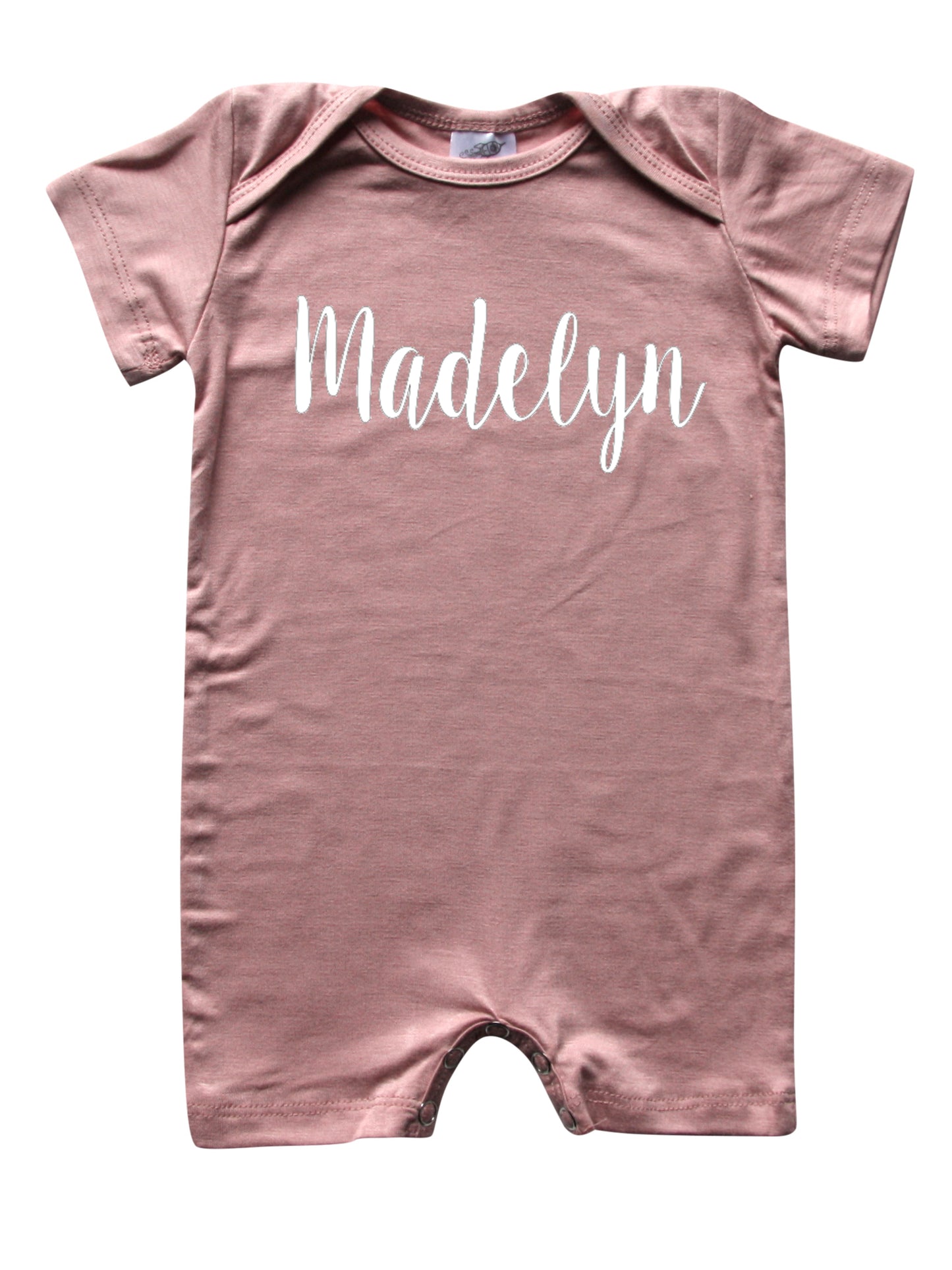 'Lush' Personalized Custom Silky Baby Romper Shorts for Boys and Girls