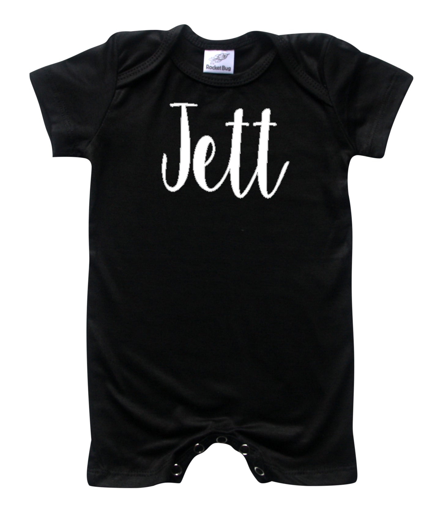'Lush' Personalized Custom Silky Baby Romper Shorts for Boys and Girls