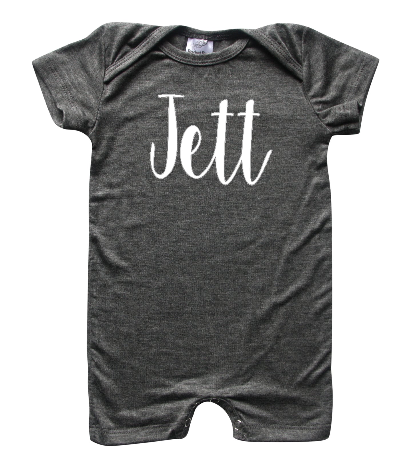 'Lush' Personalized Custom Silky Baby Romper Shorts for Boys and Girls