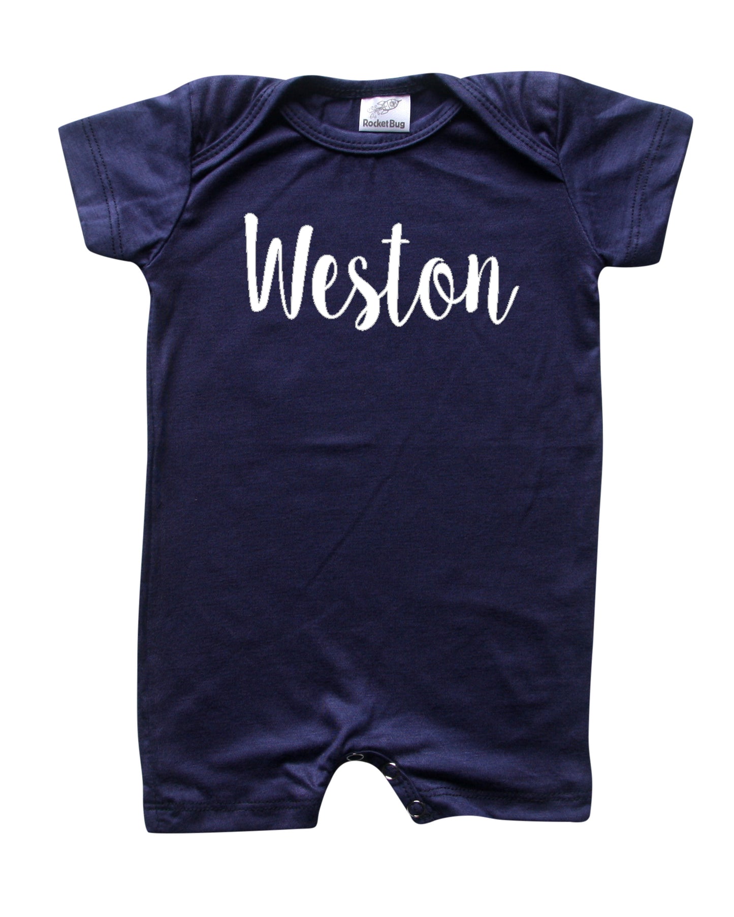 'Lush' Personalized Custom Silky Baby Romper Shorts for Boys and Girls