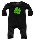 St. Patrick's Day Long Sleeve Baby Jumpsuit Romper
