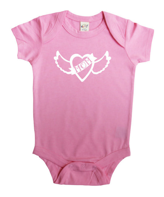 Mom Tattoo Baby Bodysuit