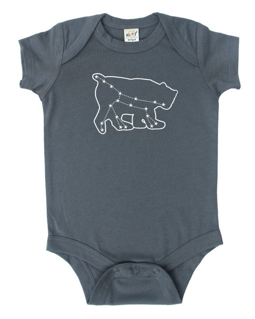 Ursa Major Bear Constellation Baby Bodysuit