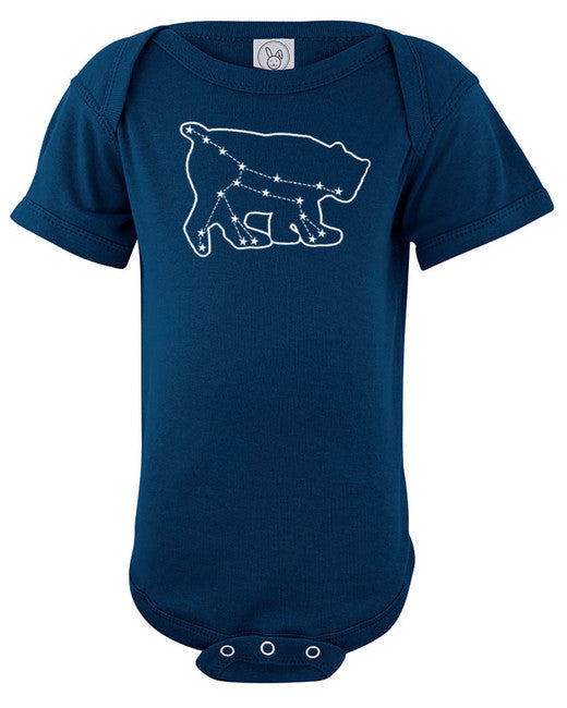 Ursa Major Bear Constellation Baby Bodysuit