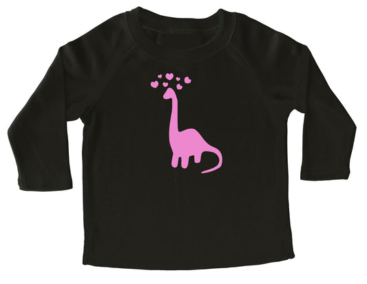 Valentine Dinosaur Love Long Sleeve T-shirt