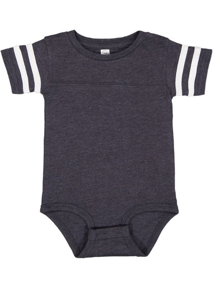 Custom Football Jersey Baby Bodysuit Personalized with Name and Number (Back Only)