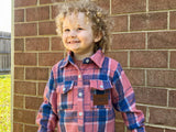 Rocket Bug Personalized Cozy Soft Flannels - Thick, Warm, & Snuggly Jacket - Baby, Toddler, Kids, Boys, Girls - 24 FLASH SALE!