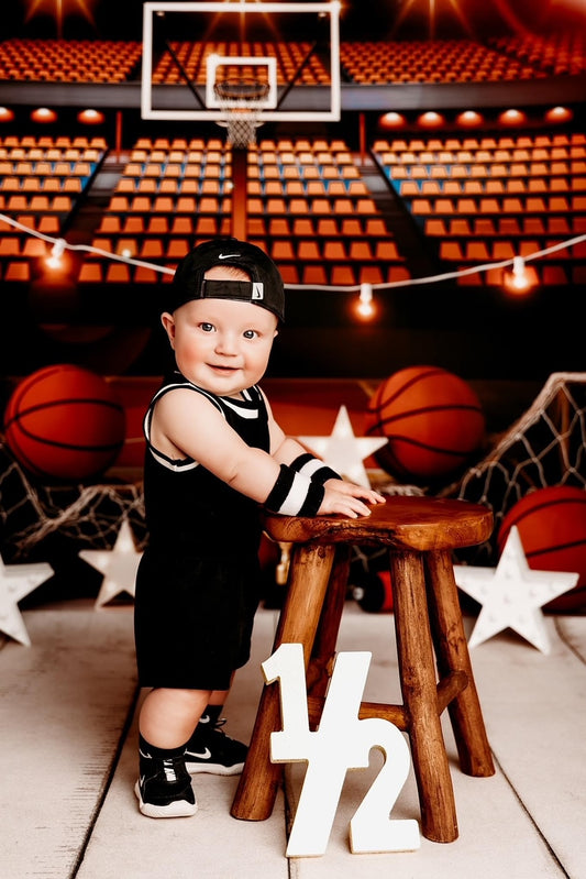 Personalized Sleeveless Basketball Jersey- Personalized with Name and Number (Back Only)