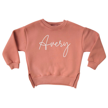 Rocket Bug Personalized Cozy Soft Cotton Crewneck Sweatshirt (Sweater)