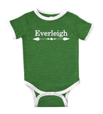 Personalized Baby Bodysuit Customized with Name for Boys, Girls, and Gender Neutral - Arrow Design