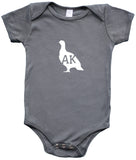 State Your Bird Alaska Baby Bodysuit