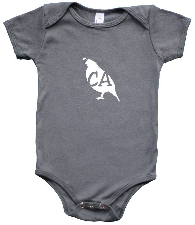 State Your Bird California Baby Bodysuit