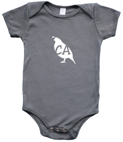 State Your Bird California Baby Bodysuit