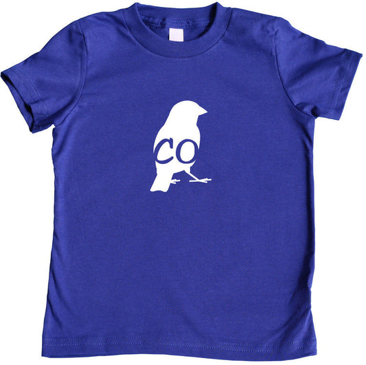 State Your Bird Colorado Toddler T-shirt Hot Pink