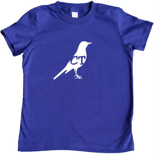 State Your Bird Connecticut Toddler T-shirt Hot Pink