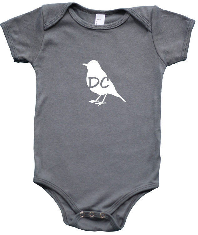State Your Bird District of Columbia Baby Bodysuit