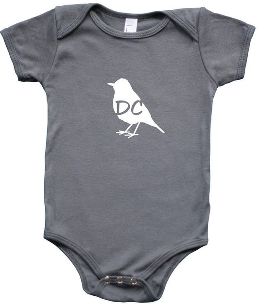State Your Bird District of Columbia Baby Bodysuit