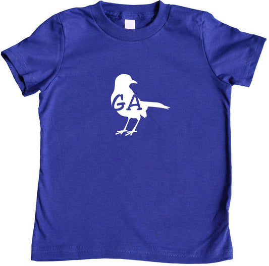 State Your Bird Georgia Toddler T-shirt Hot Pink