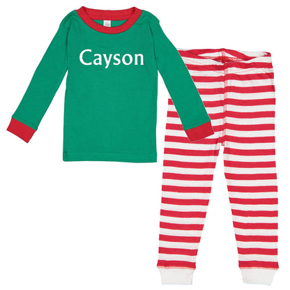 Christmas Personalized Pajamas for Babies and Toddlers