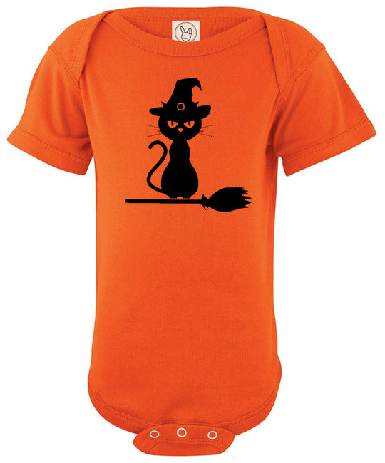 Halloween Kitty Baby Bodysuit