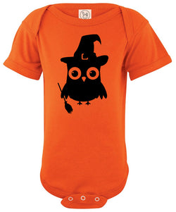 Halloween Owl Baby Bodysuit