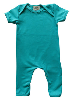 Teal Baby Romper for Boys and Girls