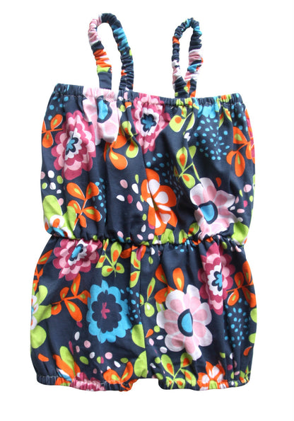 Sleeveless Bubble Romper for Girls