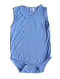 Silky Sleeveless Baby Bodysuit-Unisex, Boys, & Girls, Infant Sleeper