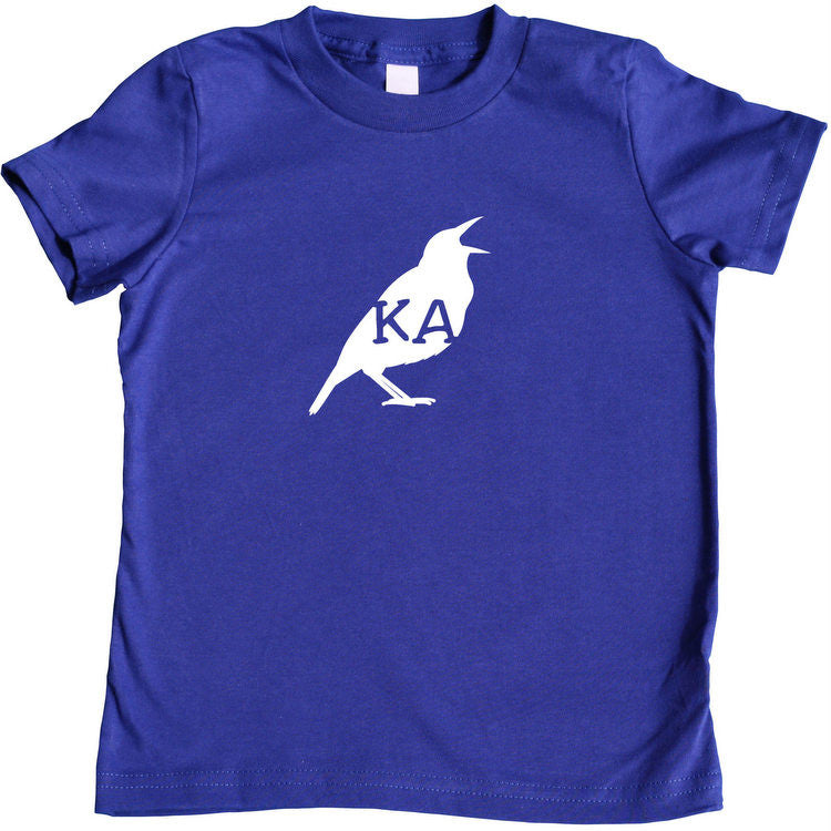 State Your Bird Kansas Toddler T-shirt Hot Pink
