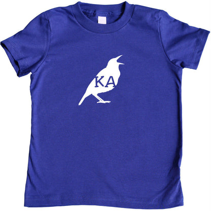 State Your Bird Kansas Toddler T-shirt Hot Pink