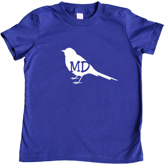 State Your Bird Maryland Toddler T-shirt Hot Pink
