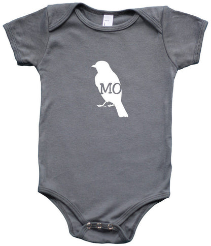 State Your Bird Missouri Baby Bodysuit