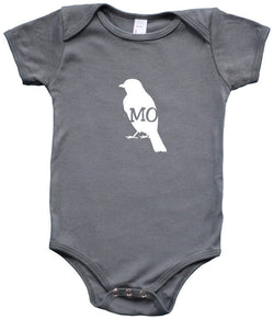 State Your Bird Missouri Baby Bodysuit