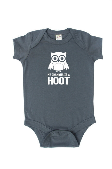 "My Grandma is a Hoot" Baby Bodysuit