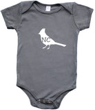 State Your Bird North Carolina Baby Bodysuit 