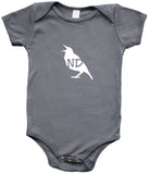 State Your Bird North Dakota Baby Bodysuit