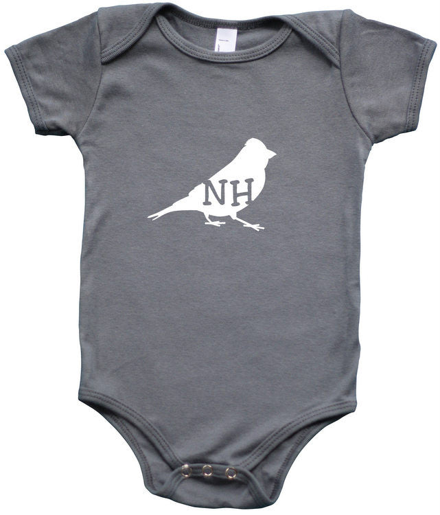State Your Bird New Hampshire Baby Bodysuit