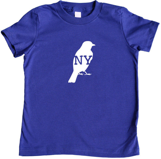 State Your Bird New York Toddler T-shirt Hot Pink