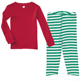 Christmas Plain Pajamas for Baby, Toddler, and Kids