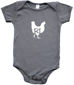 State Your Bird Rhode Island Baby Bodysuit