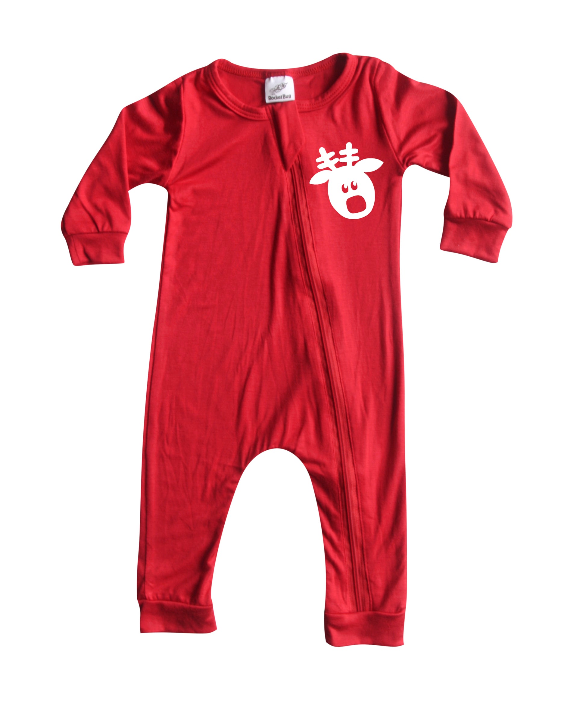 Holiday Silky Long Sleeve Zipper Baby Romper- Gender Neutral-baby gift, baby shower, gift ideas, fall, winter, trendy, easy diaper changes