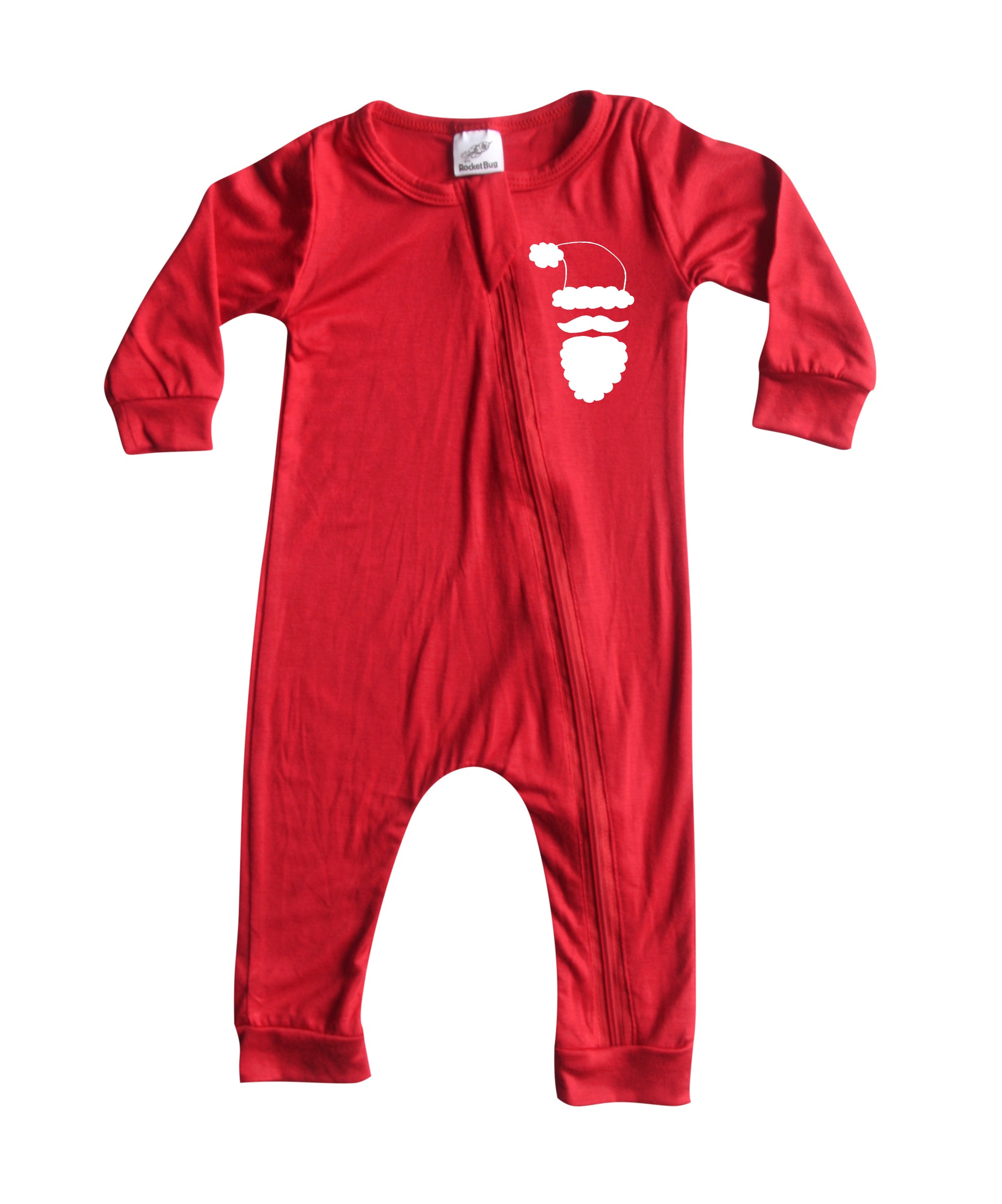 Holiday Silky Long Sleeve Zipper Baby Romper- Gender Neutral-baby gift, baby shower, gift ideas, fall, winter, trendy, easy diaper changes