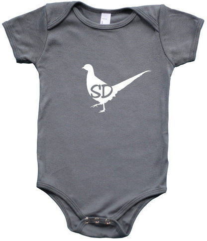 State Your Bird South Dakota Baby Bodysuit