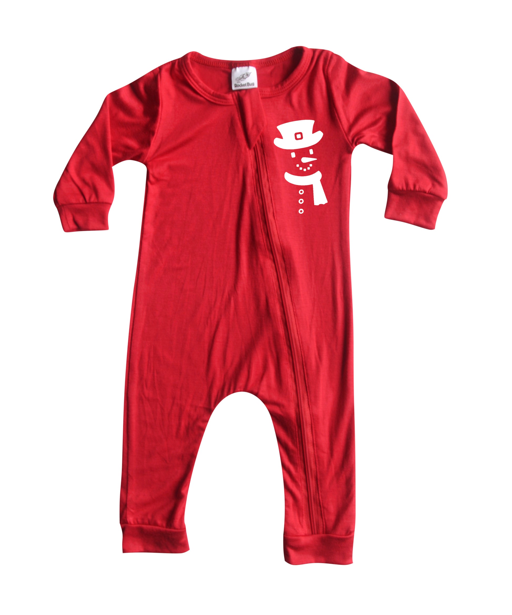 Holiday Silky Long Sleeve Zipper Baby Romper- Gender Neutral-baby gift, baby shower, gift ideas, fall, winter, trendy, easy diaper changes