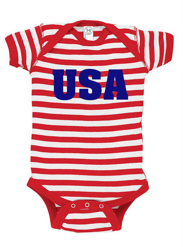 USA Baby Bodysuit for July 4th