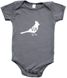State Your Bird Virginia Baby Bodysuit