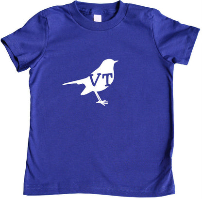 State Your Bird Vermont Toddler T-shirt Hot Pink
